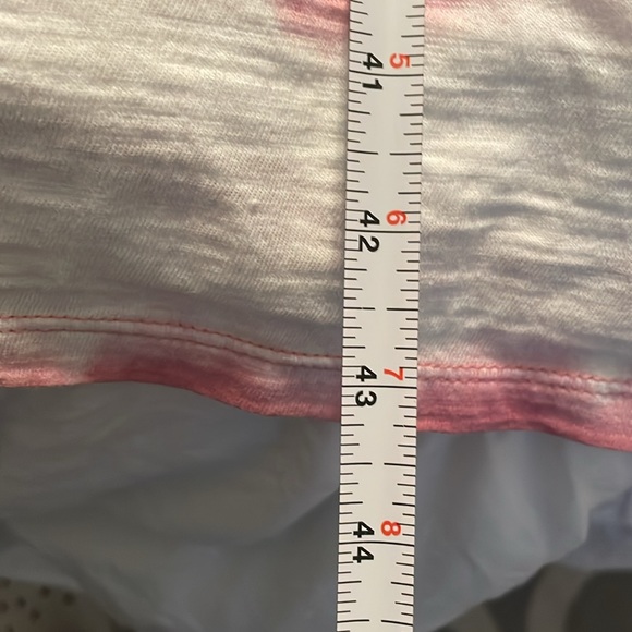 Old Navy - size large - SS Waiste Midi - pink and white dress - like new! - Picture 8 of 10